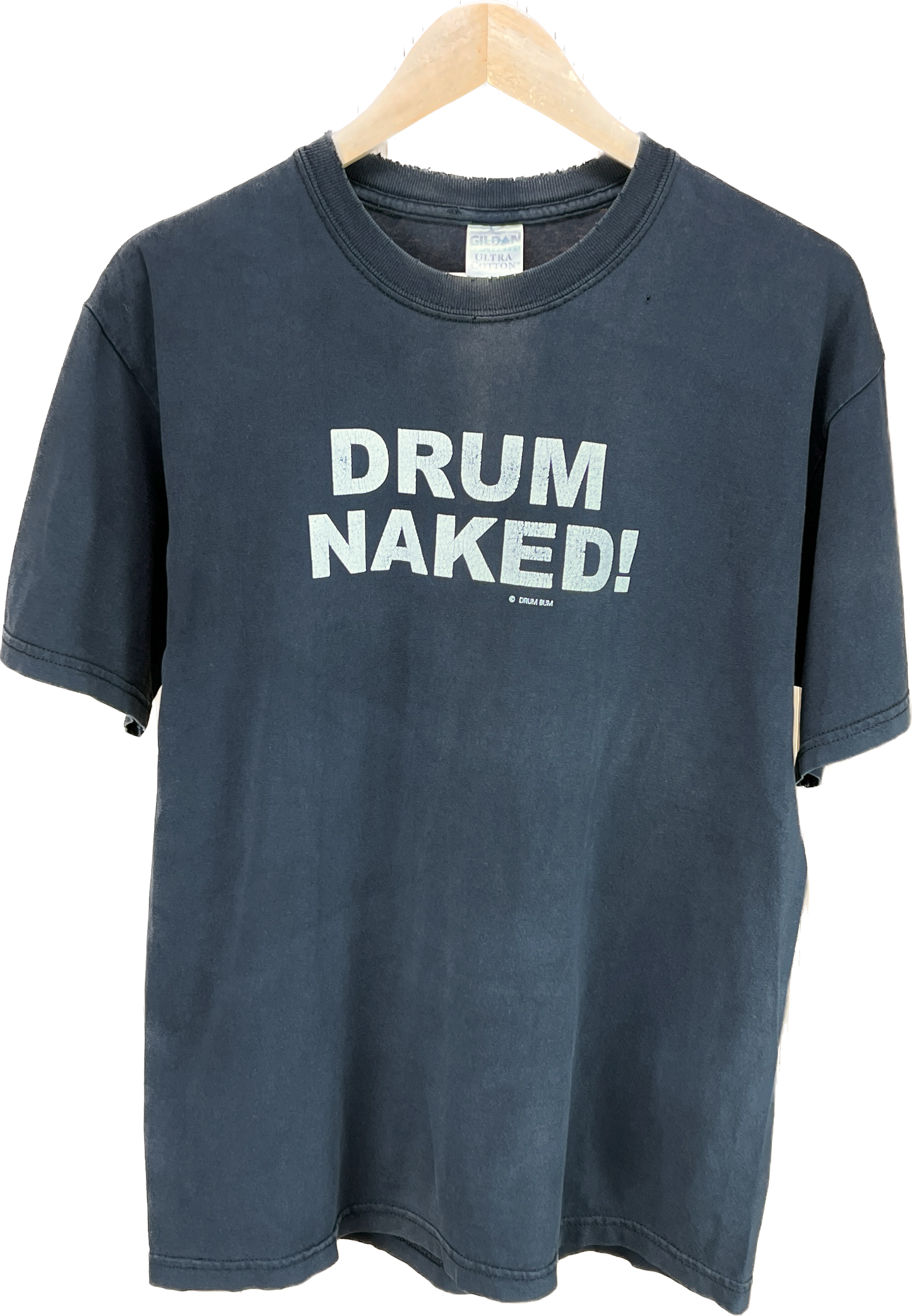 Vintage thrashed “Drum Naked” T Shirt