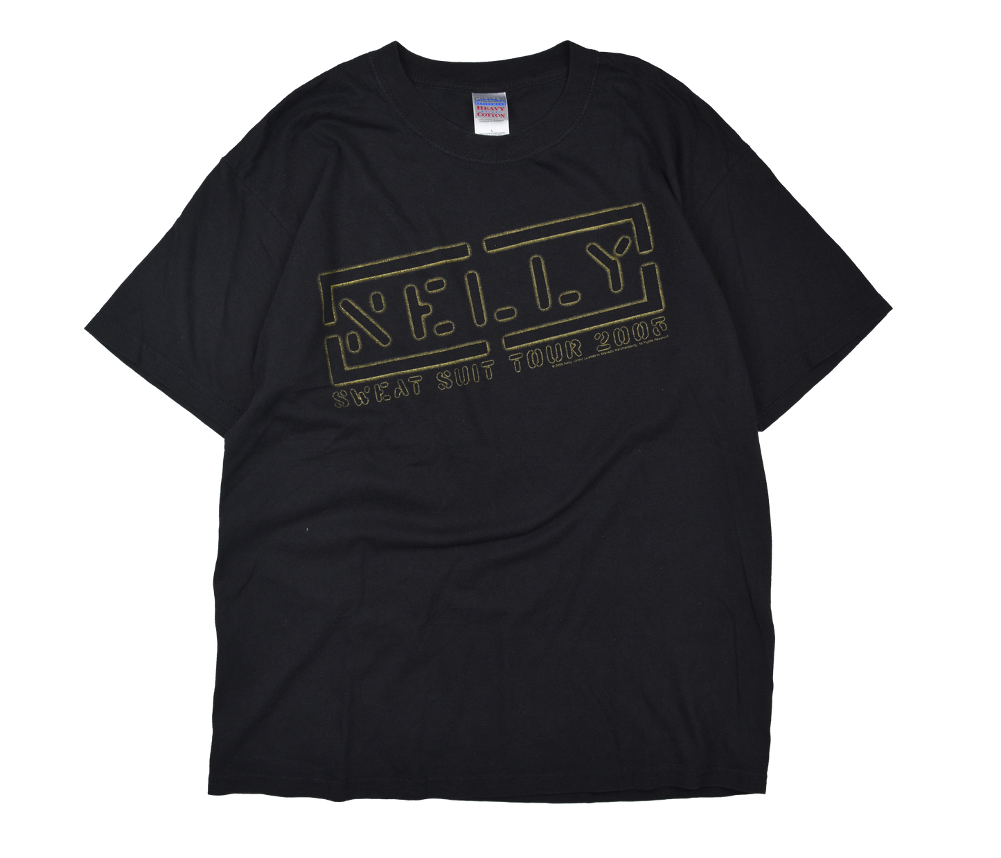 2005 Nelly Sweat Suit Tour T-Shirt // L