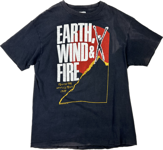 1988 Earth, Wind, and Fire World Tour T-Shirt // L