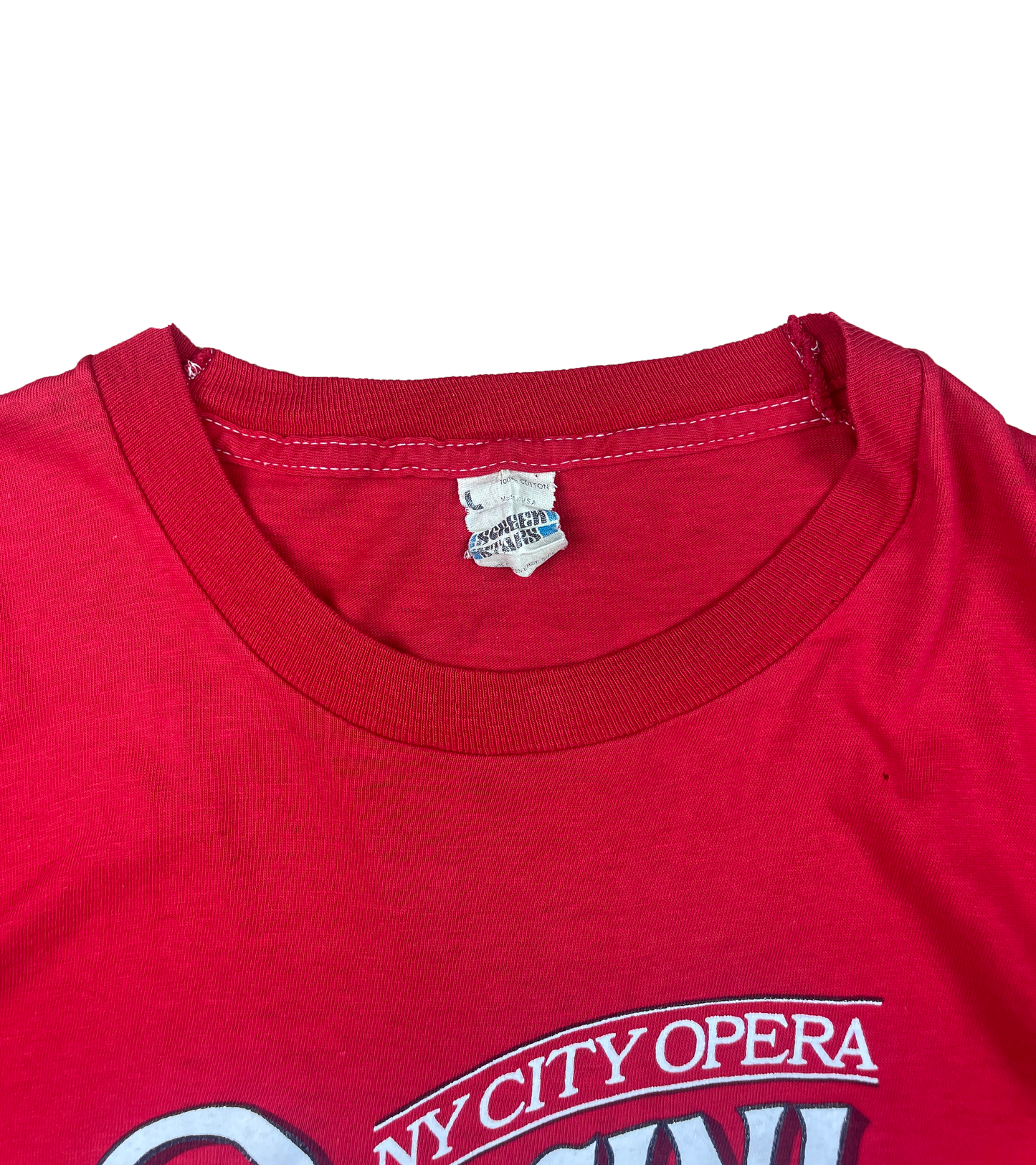 1983 NY City Opera Puccini Festival T-Shirt // L