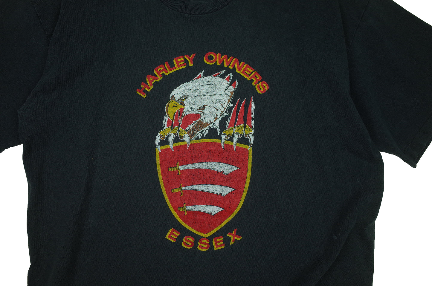 Vintage Harley Davidson Owner's Essex T-Shirt // L
