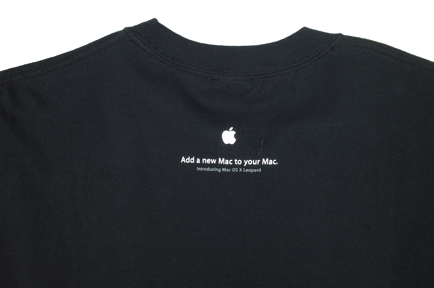 2007 Mac OS X Leopard Launch T-Shirt // L